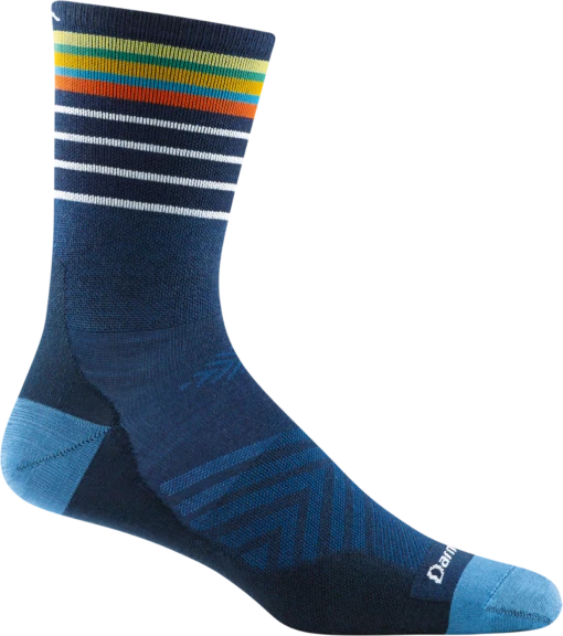 Darn Tough Men's Stride Micro Crew Ultra-Light Running Sock - Eclipse (1036)