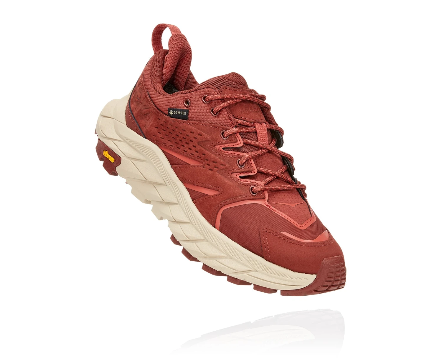Hoka One One Women's Anacapa Low GTX - Cherry Mahogany/Hot Sauce (1119373-CMHS) 3 Hoka One One Women's Anacapa Low GTX - Cherry Mahogany/Hot Sauce (1119373-CMHS) - Image 3