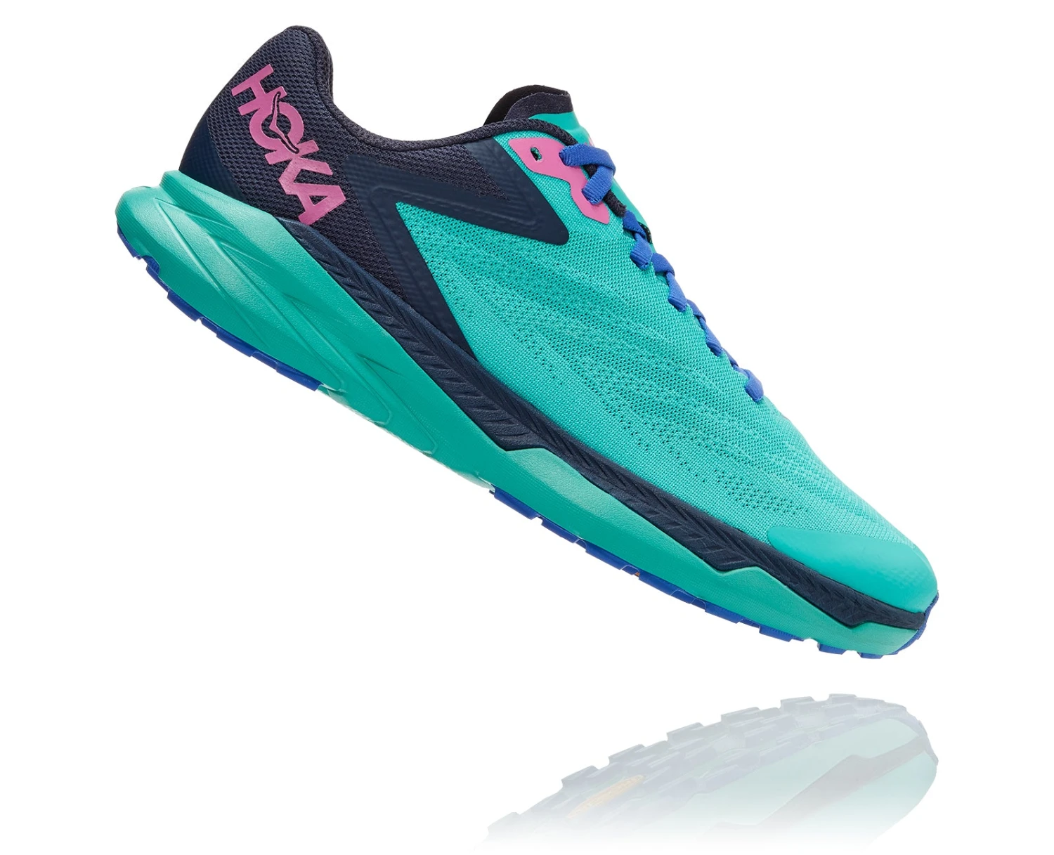 HOKA Women's Zinal - Atlantis/Outer Space (1119400-AOSP) 2 HOKA Women's Zinal - Atlantis/Outer Space (1119400-AOSP) - Image 2