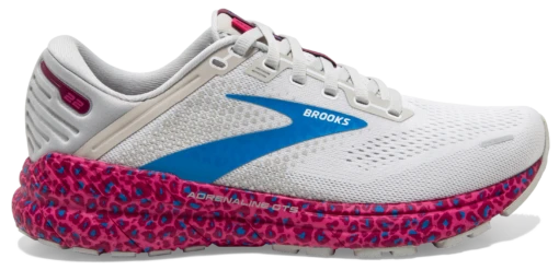 Brooks Women's Adrenaline GTS 22 - White/Oyster/Brilliant (1203531B160)