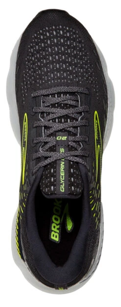Brooks Women's Glycerin GTS 20 - Ebony/White/Nightlife (1203701B047) 10 Brooks Women's Glycerin GTS 20 - Ebony/White/Nightlife (1203701B047) -Sneaker Store 120370 047 o glycerin gts 20 womens supportive cushion running shoe