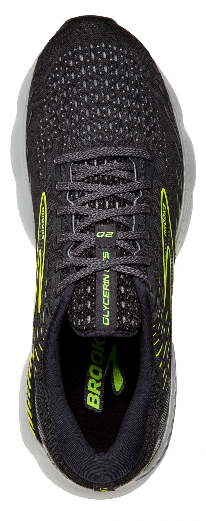 Brooks Women's Glycerin GTS 20 - Ebony/White/Nightlife (1203701B047) 5 Brooks Women's Glycerin GTS 20 - Ebony/White/Nightlife (1203701B047) - Image 5