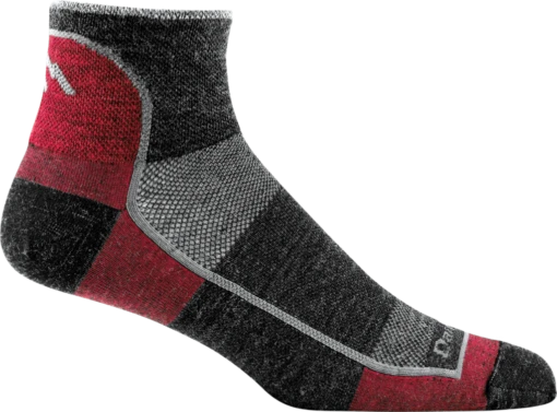 Darn Tough Men's 1/4 Ultra Light Running Sock - Team DTV (1715-TEAM DTV)