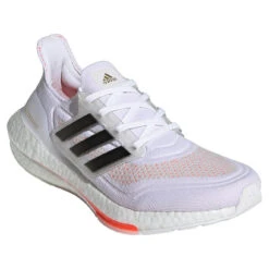 Adidas Women's UltraBoost 21 - White/Black/Solar Red (S23840) 10 Adidas Women's UltraBoost 21 - White/Black/Solar Red (S23840) -Sneaker Store 20652554