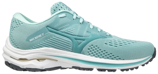 Mizuno Women's Wave Inspire 17 - Eggshell Blue/Dusty Turquoise (411310.5A54)