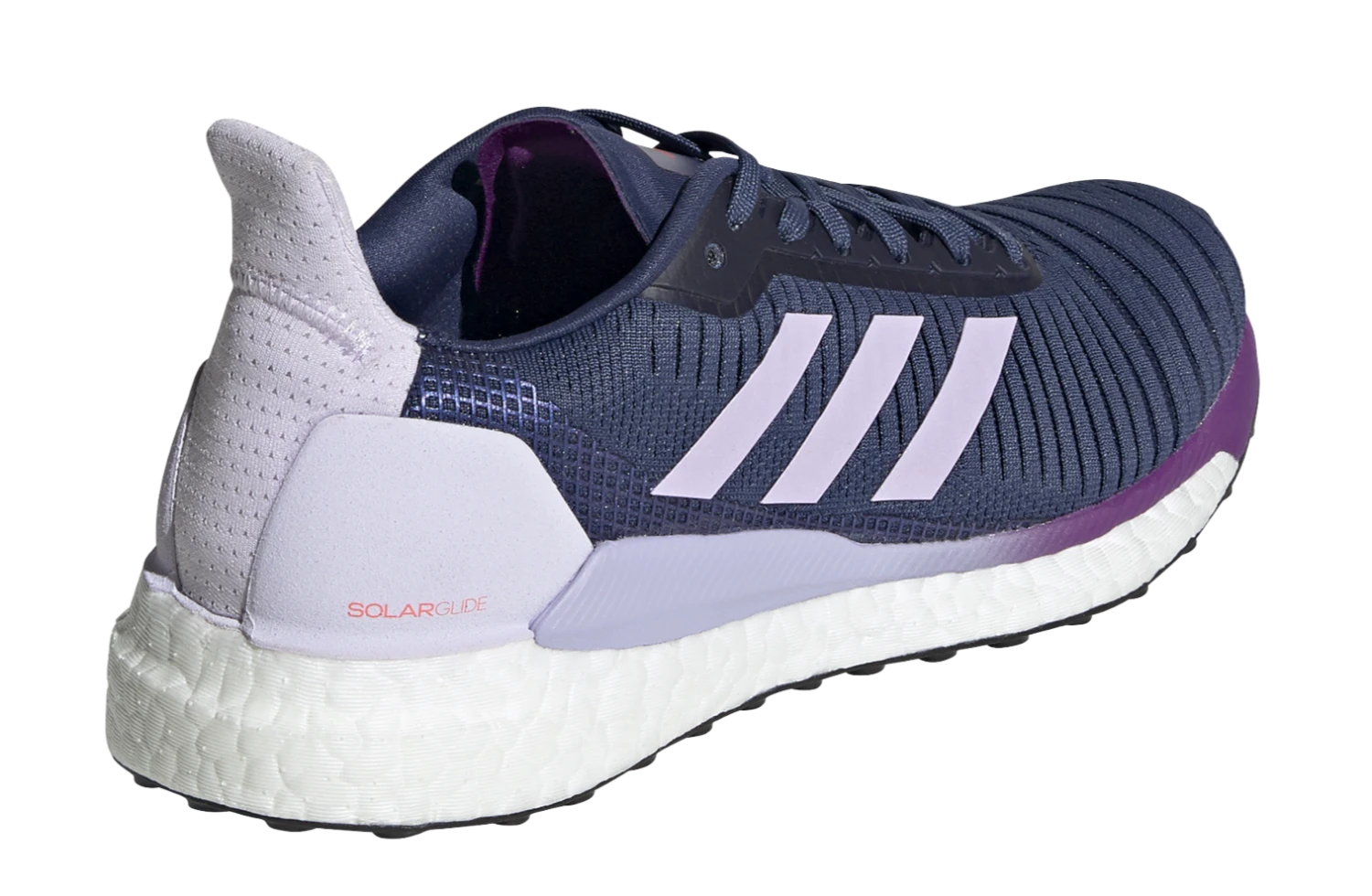 Adidas Women's Solar Glide 19 - Tech Indigo/Cloud White/Purple Tint (EE4333) 3 Adidas Women's Solar Glide 19 - Tech Indigo/Cloud White/Purple Tint (EE4333) - Image 3