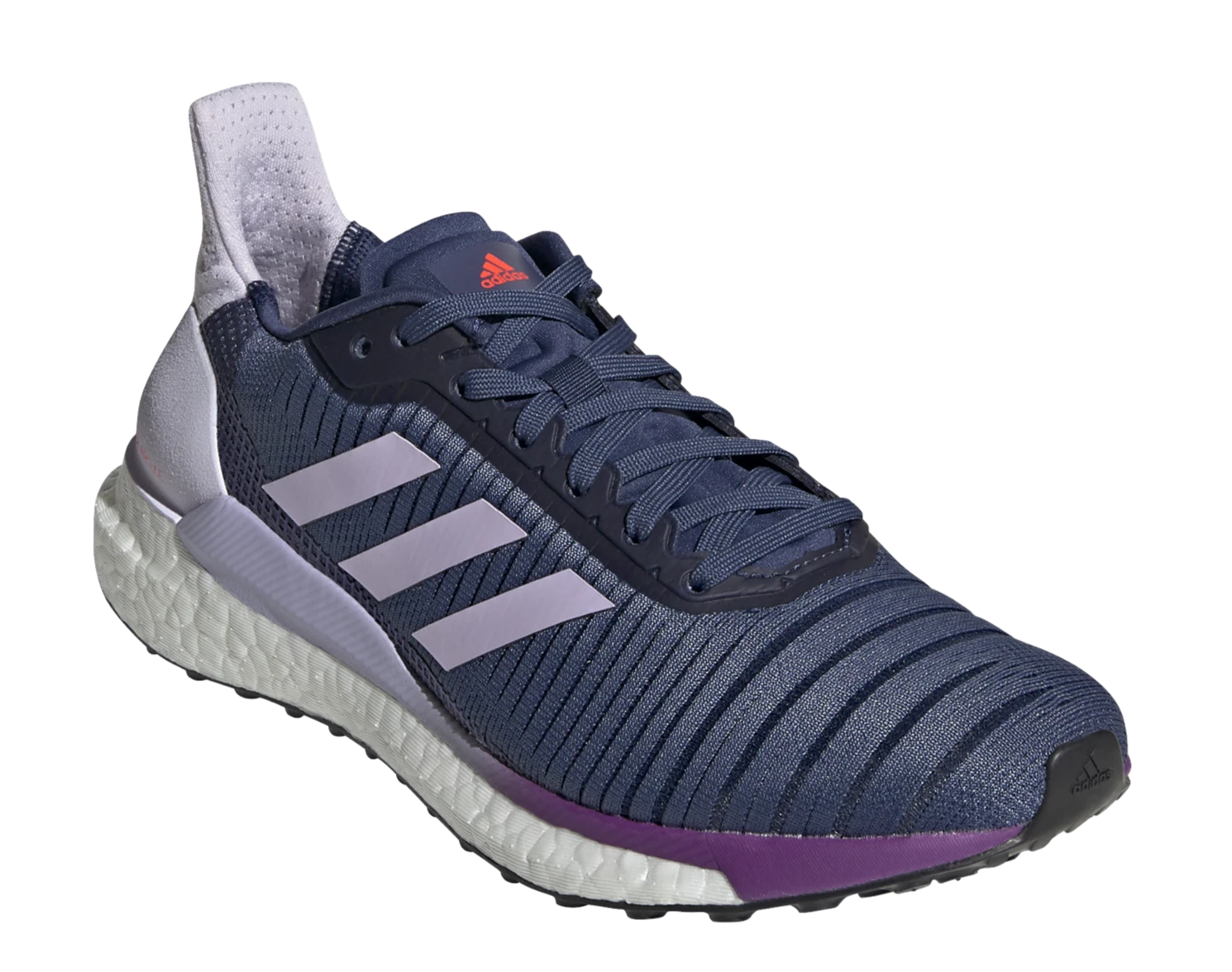 Adidas Women's Solar Glide 19 - Tech Indigo/Cloud White/Purple Tint (EE4333) 2 Adidas Women's Solar Glide 19 - Tech Indigo/Cloud White/Purple Tint (EE4333) - Image 2