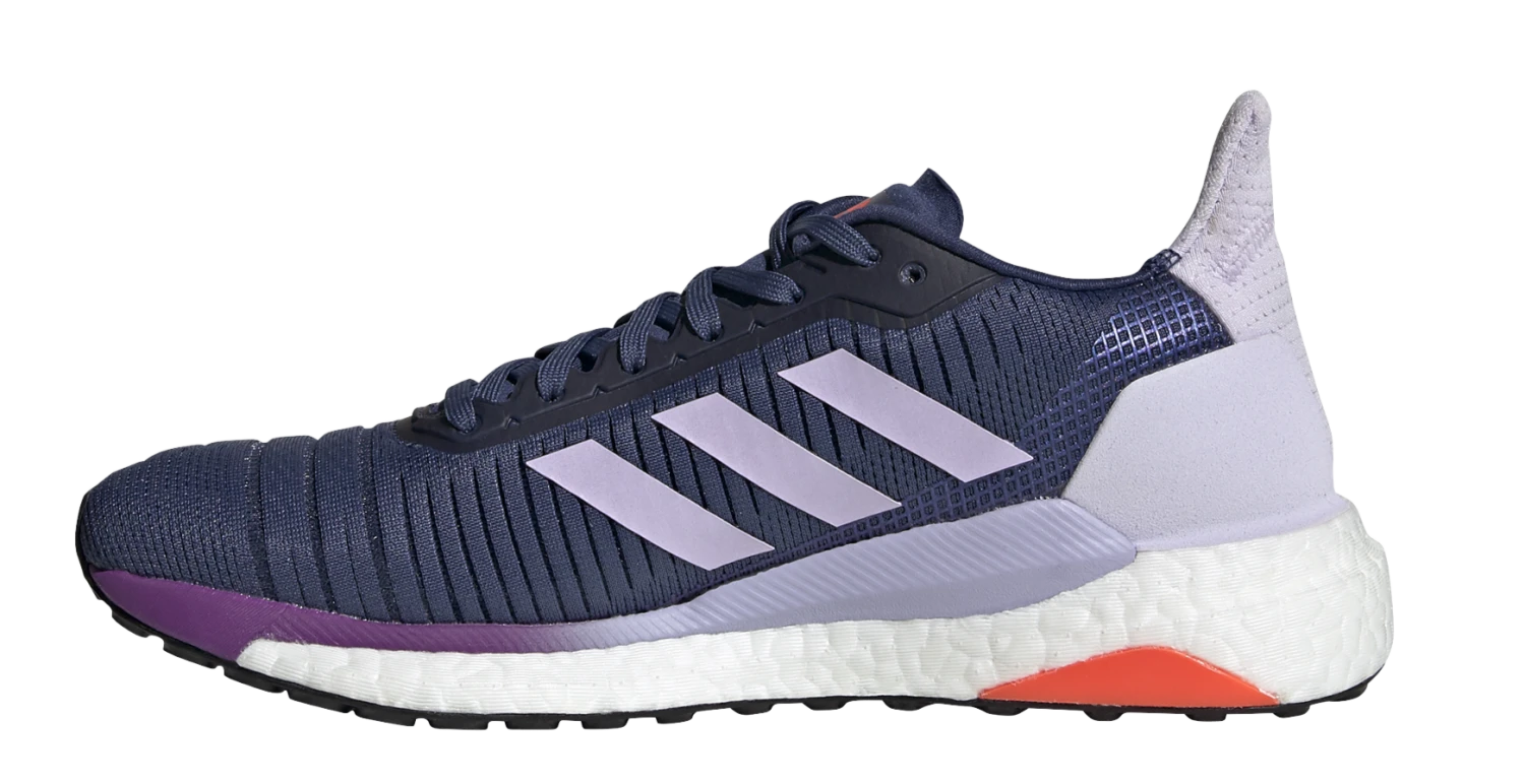 Adidas Women's Solar Glide 19 - Tech Indigo/Cloud White/Purple Tint (EE4333) 4 Adidas Women's Solar Glide 19 - Tech Indigo/Cloud White/Purple Tint (EE4333) - Image 4