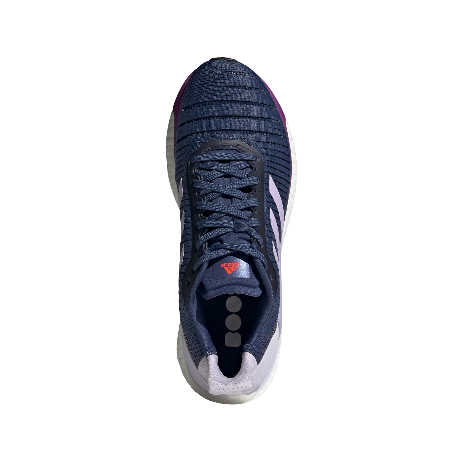 Adidas Women's Solar Glide 19 - Tech Indigo/Cloud White/Purple Tint (EE4333) 5 Adidas Women's Solar Glide 19 - Tech Indigo/Cloud White/Purple Tint (EE4333) - Image 5