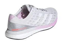 Adidas Women's Adizero Boston 9 - Dash Grey/Footwear White/Clear Lilac (FW2213) 9 Adidas Women's Adizero Boston 9 - Dash Grey/Footwear White/Clear Lilac (FW2213) -Sneaker Store FW2213 FTW photo back lateral top transparent