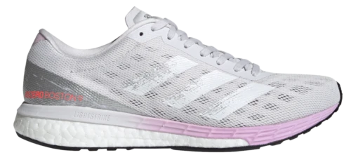 Adidas Women's Adizero Boston 9 - Dash Grey/Footwear White/Clear Lilac (FW2213)