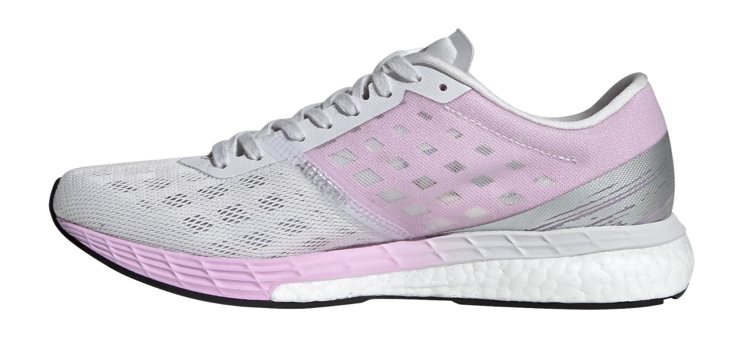 Adidas Women's Adizero Boston 9 - Dash Grey/Footwear White/Clear Lilac (FW2213) 4 Adidas Women's Adizero Boston 9 - Dash Grey/Footwear White/Clear Lilac (FW2213) - Image 4