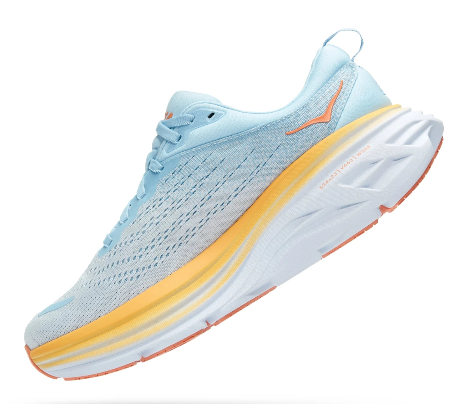 HOKA Women's Bondi 8 Wide (D) 5 HOKA Women's Bondi 8 Wide (D) - Image 5