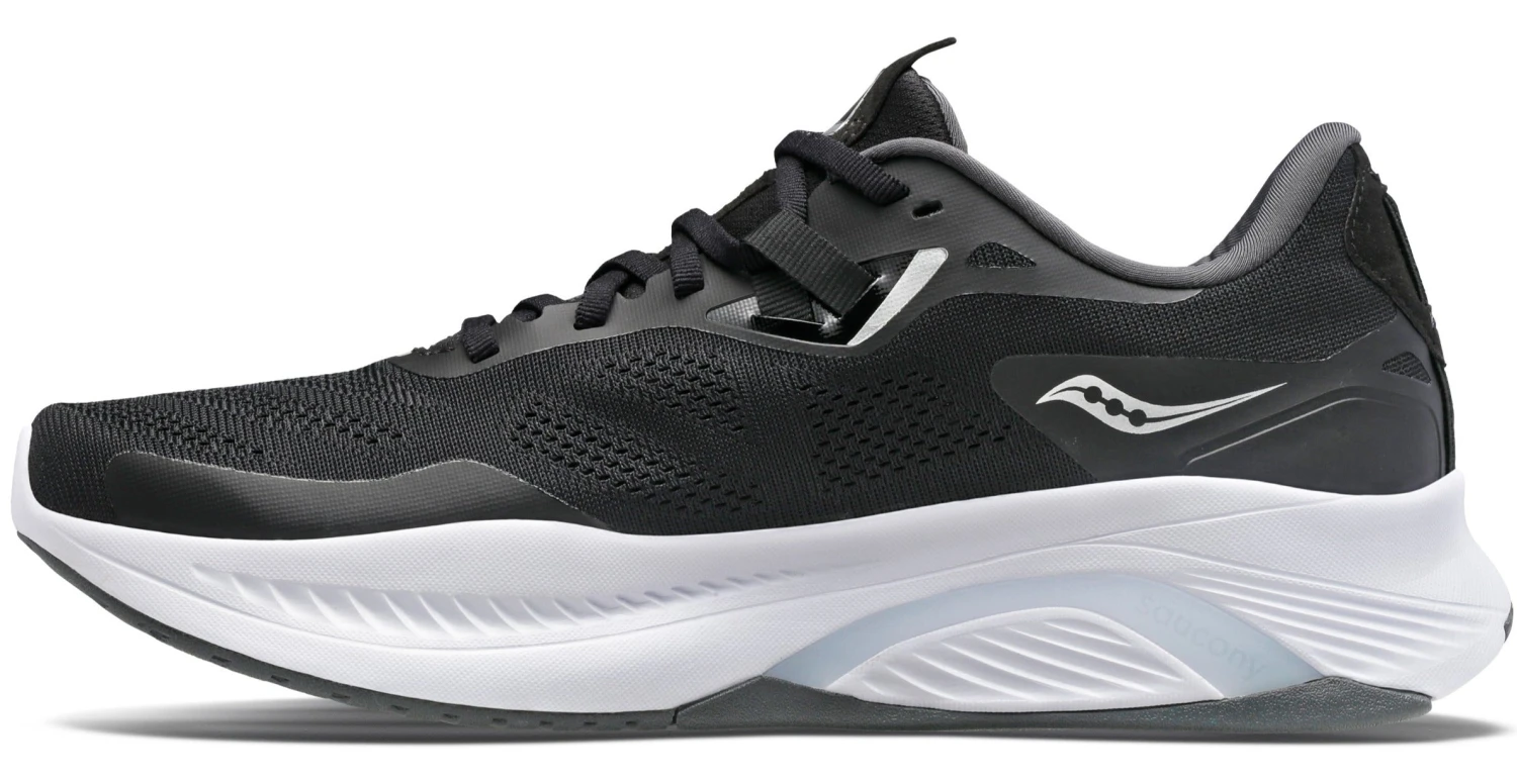 Saucony Women's Guide 15 Wide (D) - Black/White (S10685-05) 3 Saucony Women's Guide 15 Wide (D) - Black/White (S10685-05) - Image 3