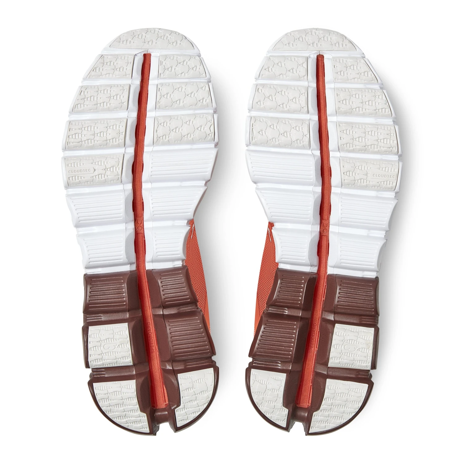 On Running Women's Cloudflow - Rust/White (35.99232) 5 On Running Women's Cloudflow - Rust/White (35.99232) - Image 5