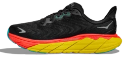 HOKA Men's Arahi 6 10 HOKA Men's Arahi 6 -Sneaker Store hoka mens arahi 6 running shoe black red yellow