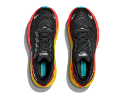 HOKA Men's Arahi 6 11 HOKA Men's Arahi 6 -Sneaker Store hoka mens arahi 6 running shoe black red yellow 3