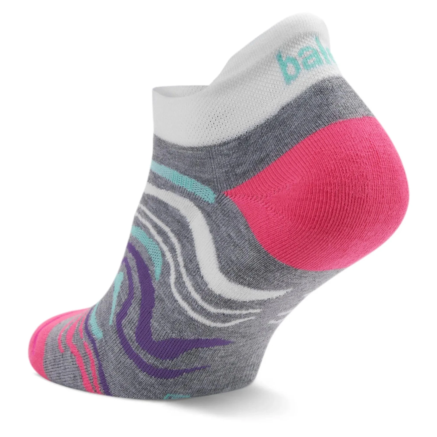 Balega Women's Grit And Grace Be Brave Keep Going Running Socks - Mid Grey (7495-0339) 3 Balega Women's Grit And Grace Be Brave Keep Going Running Socks - Mid Grey (7495-0339) - Image 3