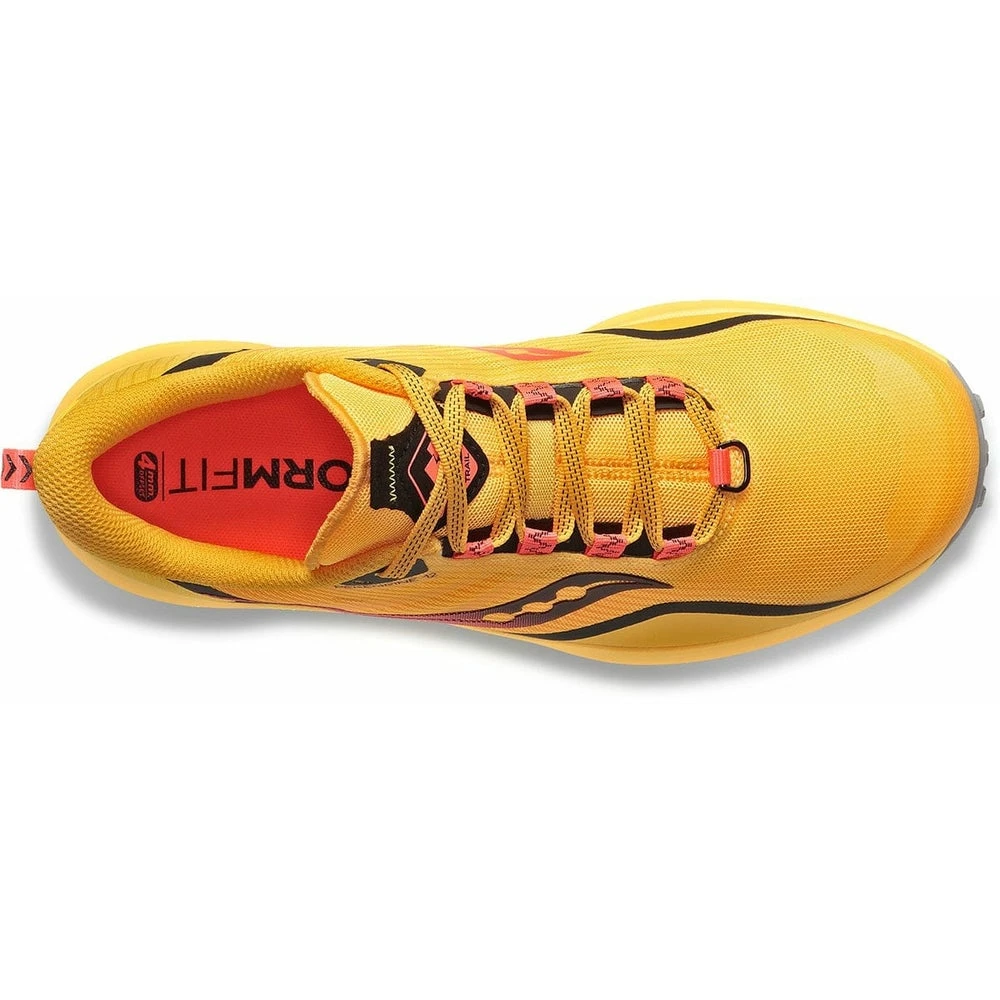 Saucony Women's Peregrine 12 - ViZi Gold/ViZi Red (S10737-16) 2 Saucony Women's Peregrine 12 - ViZi Gold/ViZi Red (S10737-16) - Image 2